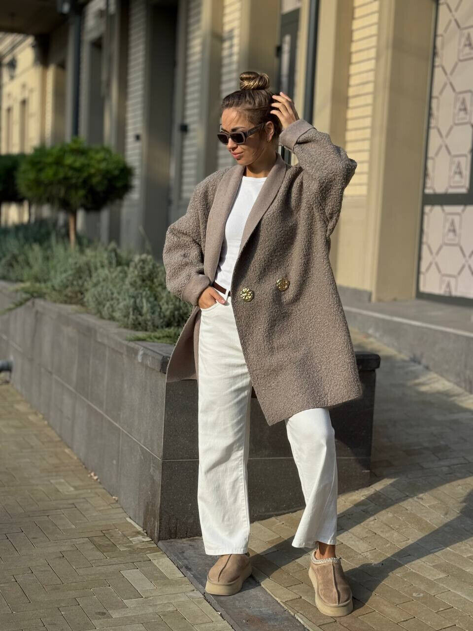 Кардиган женский свободного кроя