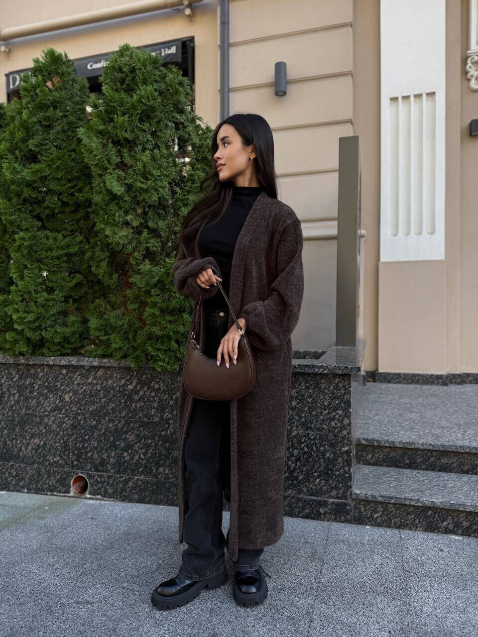 Кардиган с альпаки