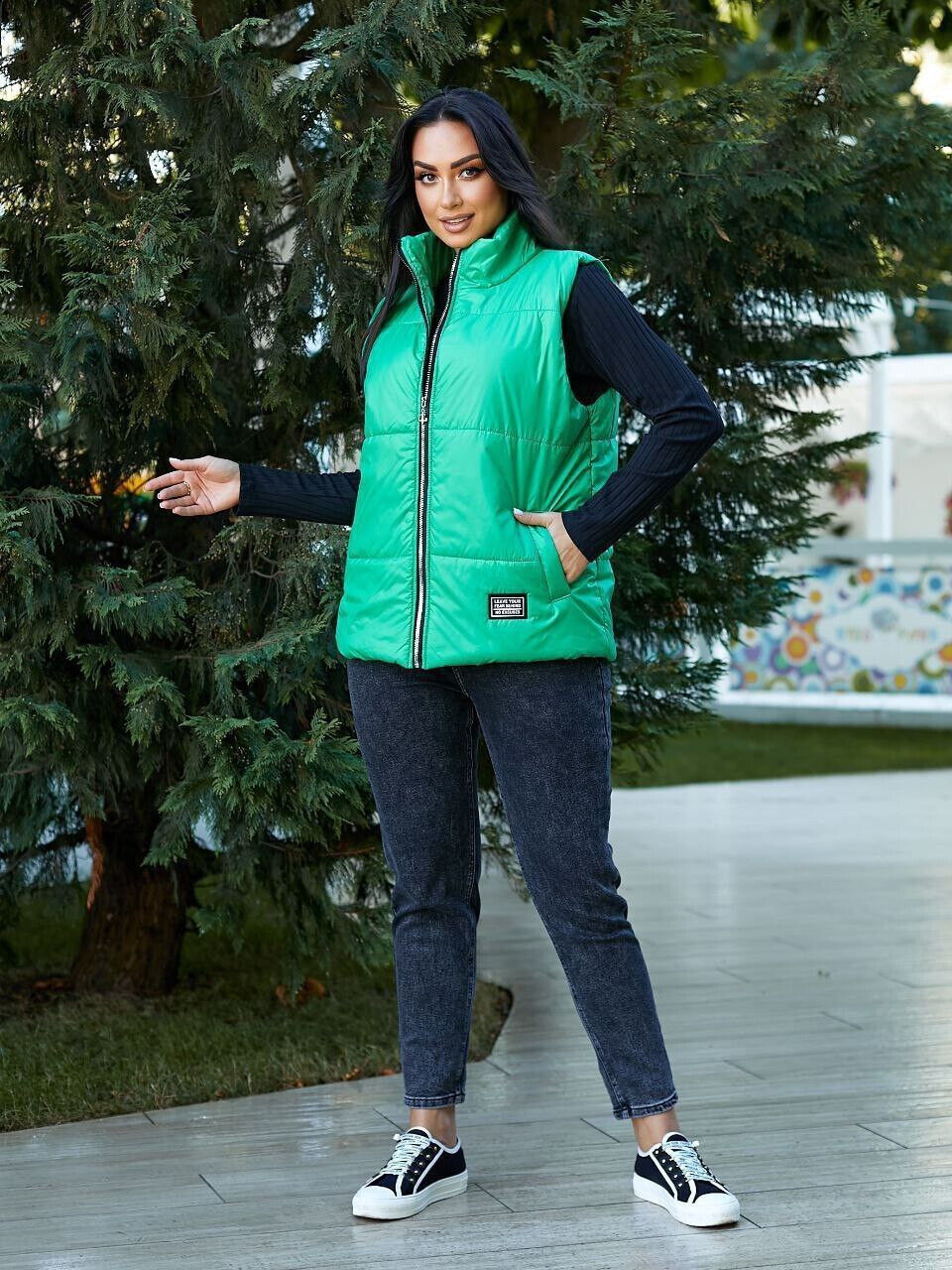 Женские жилетки больших размеров