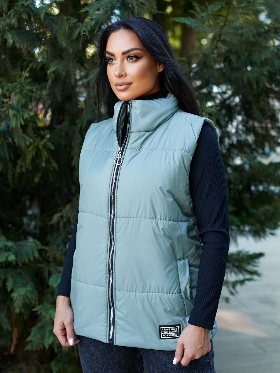 Женские жилетки больших размеров