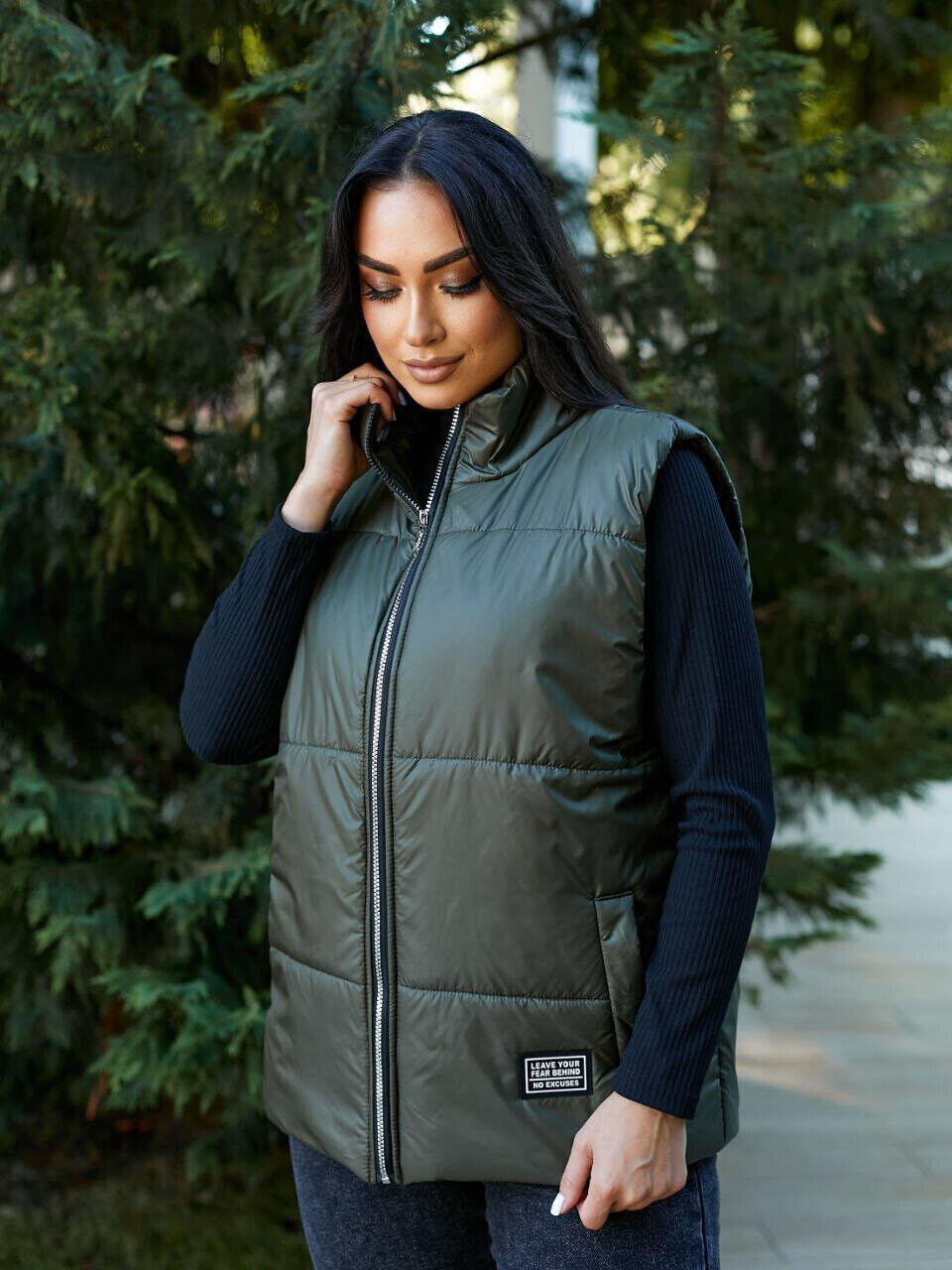 Жіночі жилетки великих розмірів