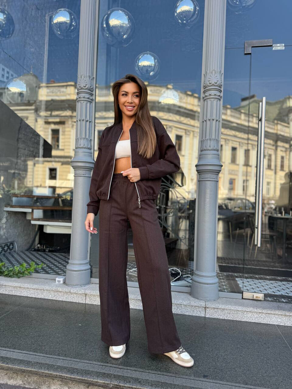 Женский костюм в стиле business casual