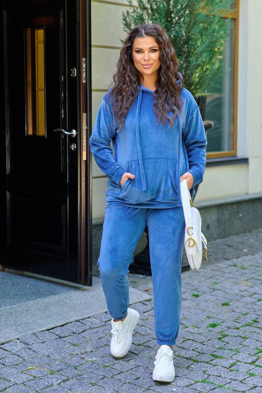 Спортивний костюм велюр 