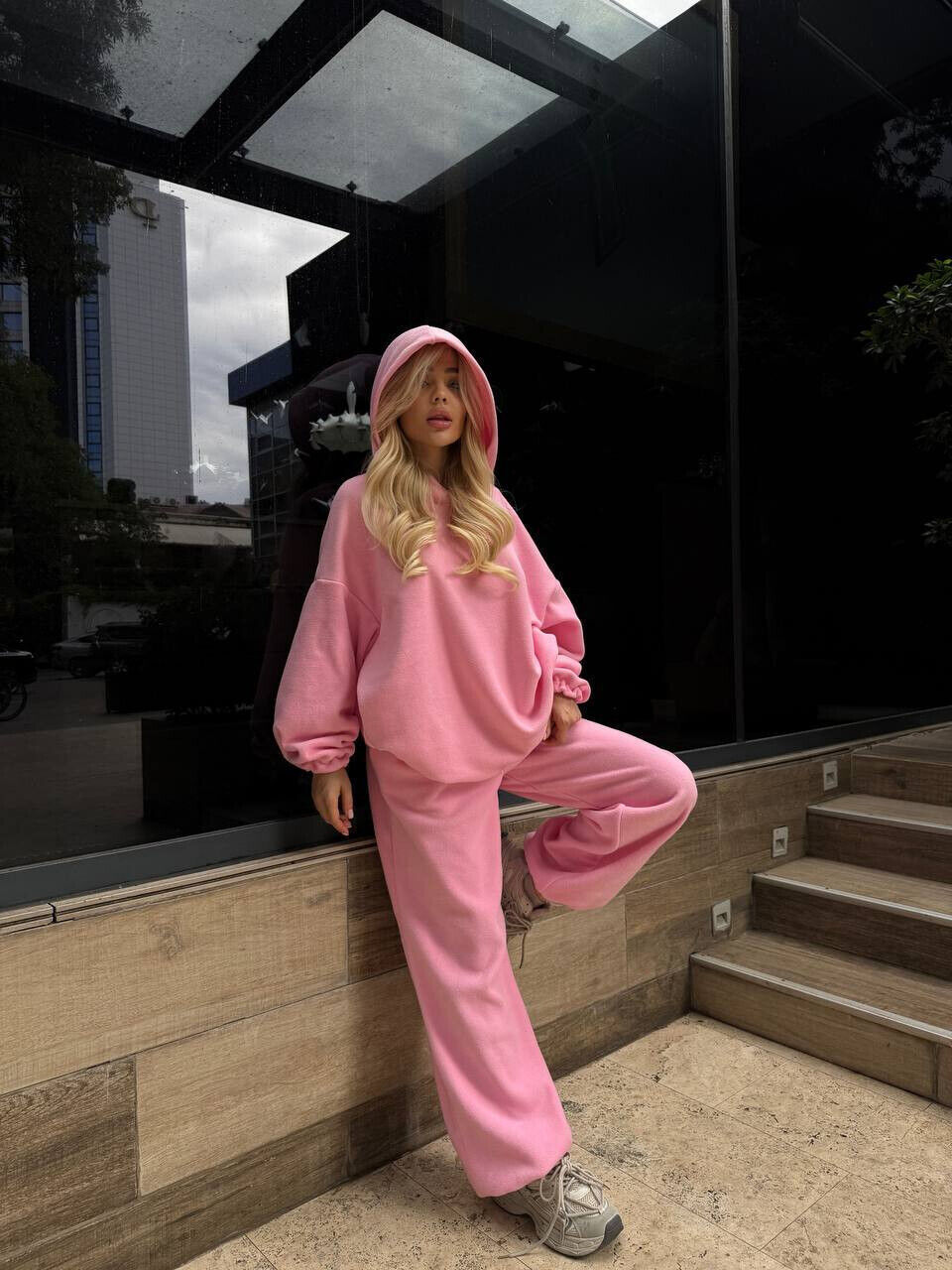 Теплый женский костюм