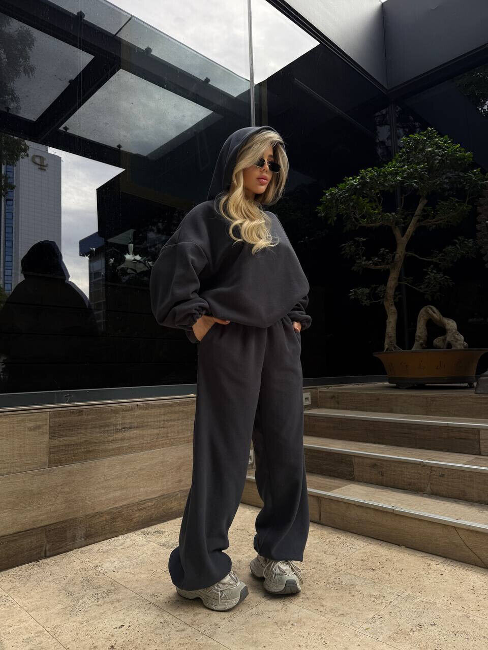 Теплый женский костюм