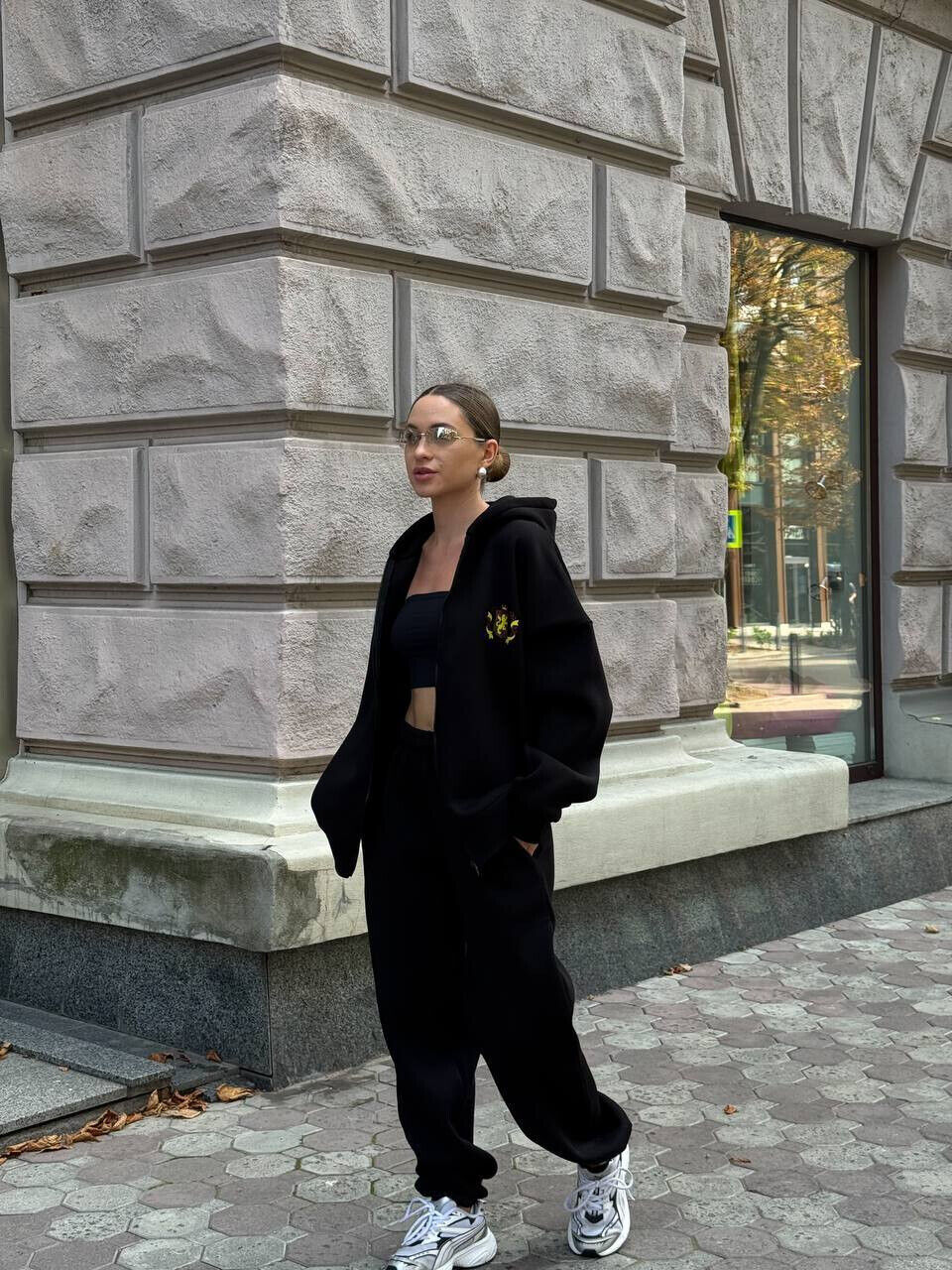 Жіночий спортивний костюм кофта на змійці