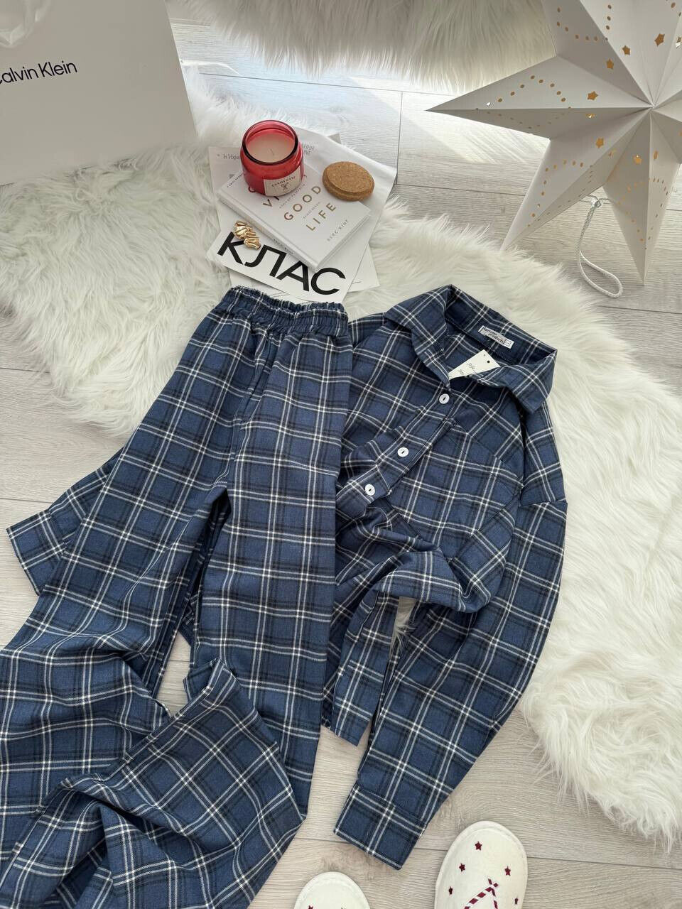 Жіночі піжами фланель