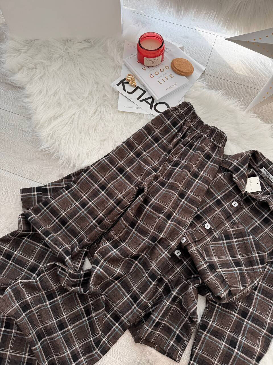 Женские пижамы фланель.