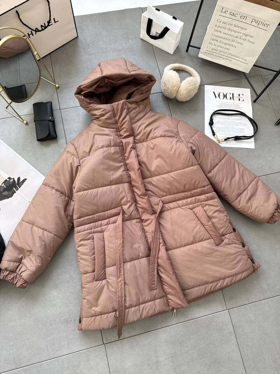 Куртка зимова жіноча подовжена