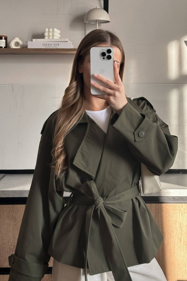 Тренч на подкладке фото