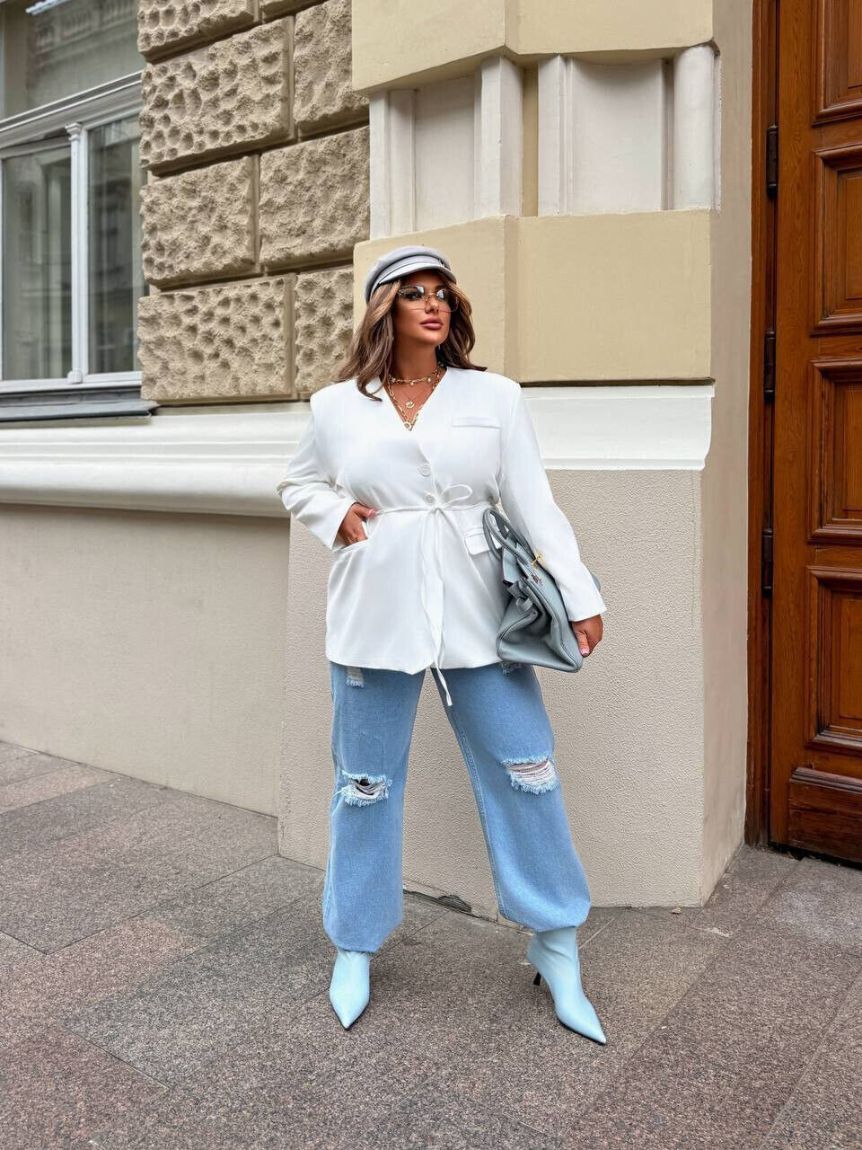 Пиджак свободного кроя