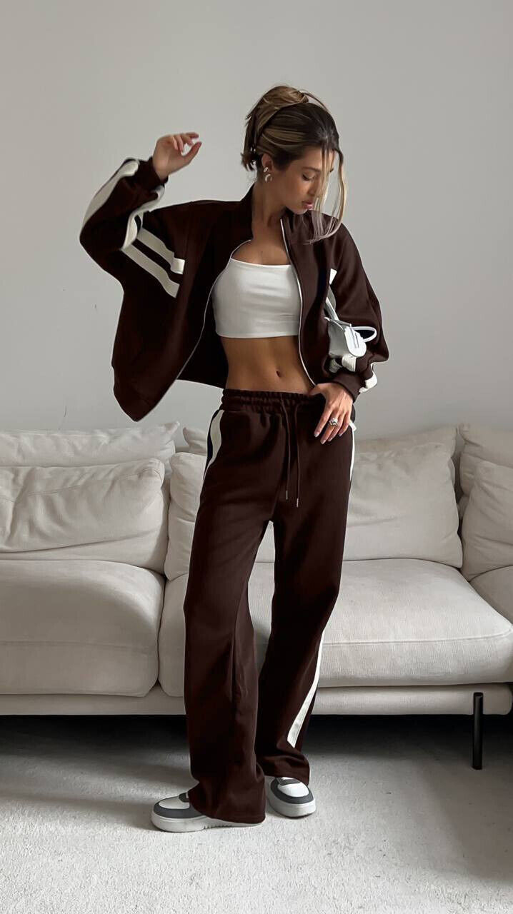 Вінтажний жіночий спортивний костюм