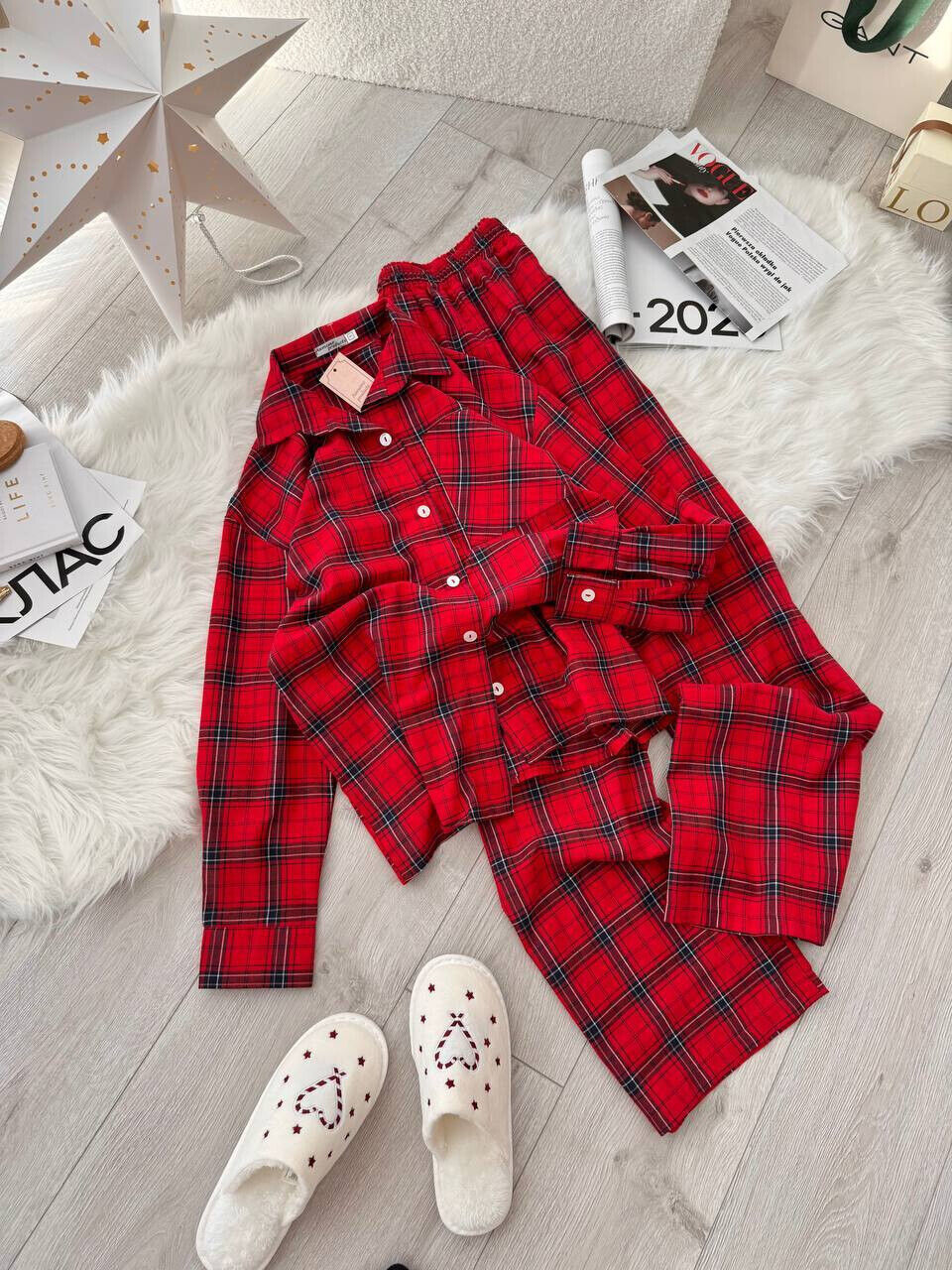 Женские пижамы фланель.