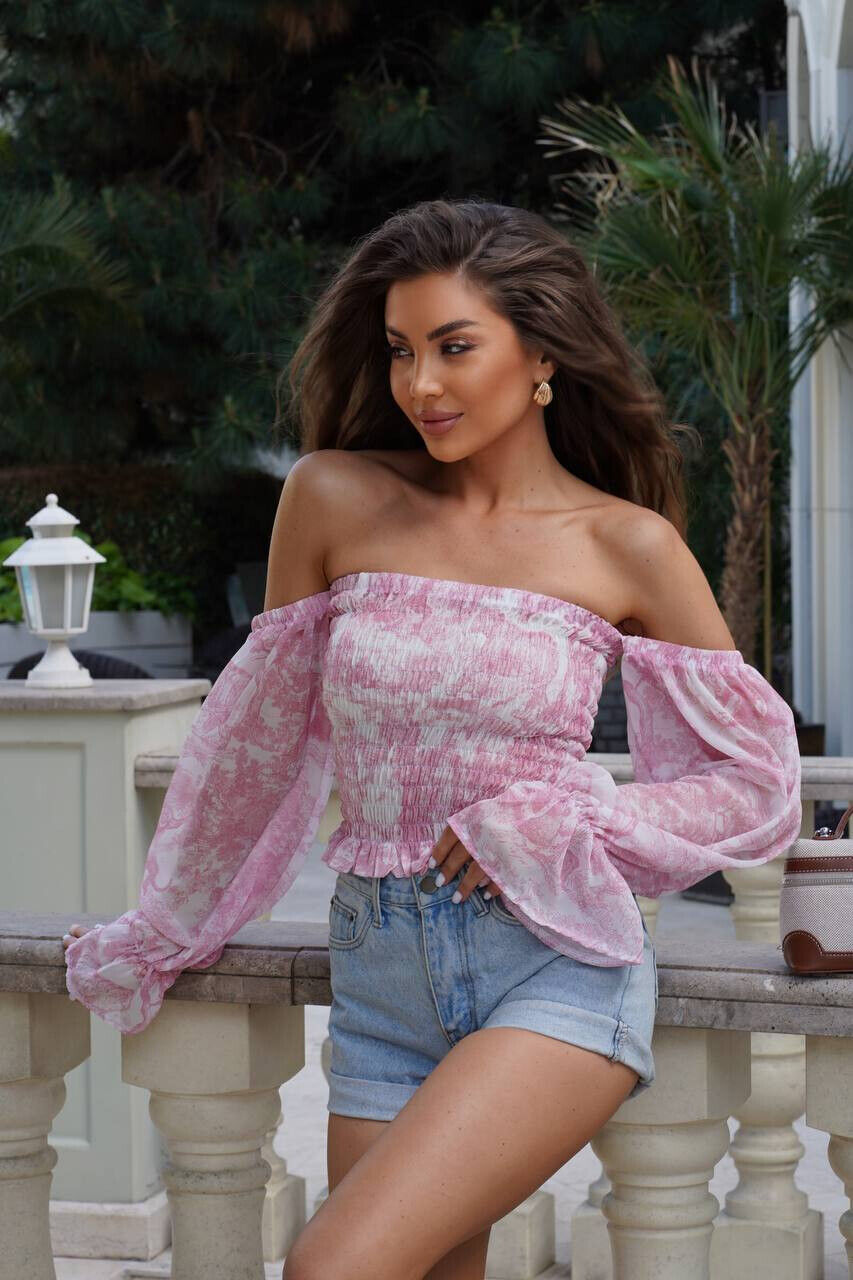 Шифоновий топ