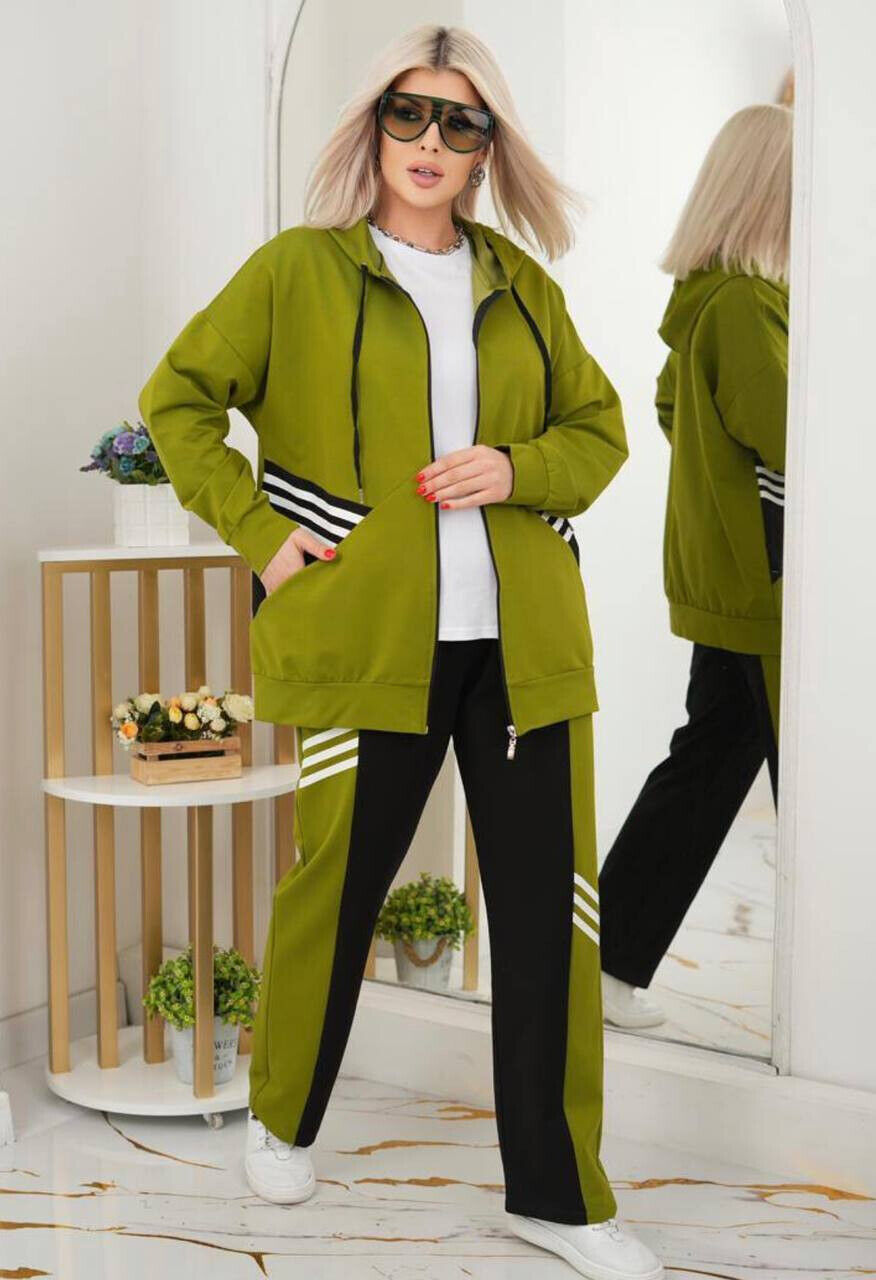 Костюм-двойка интересного кроя большие размеры