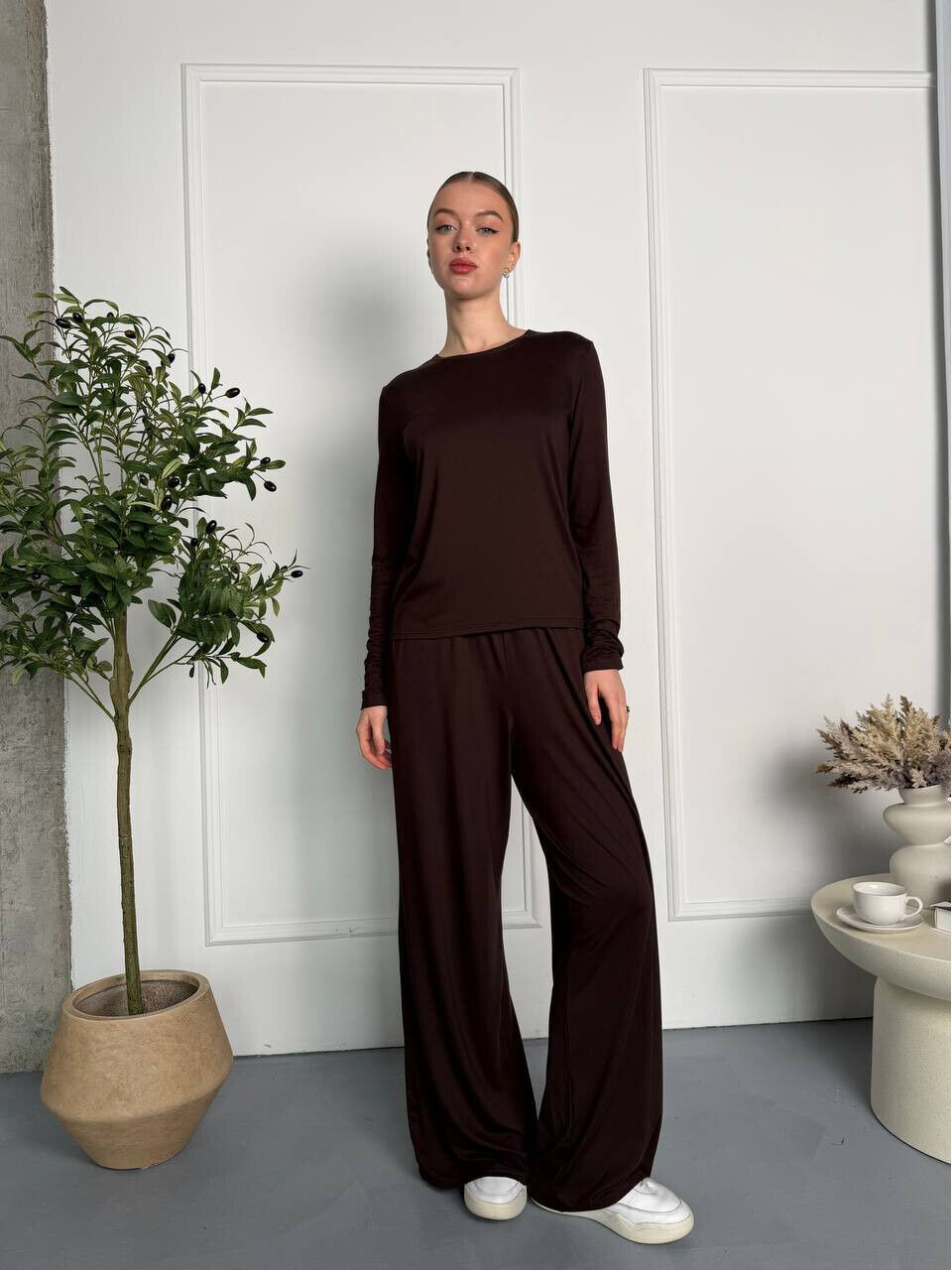 Базовий костюм із легкої віскози