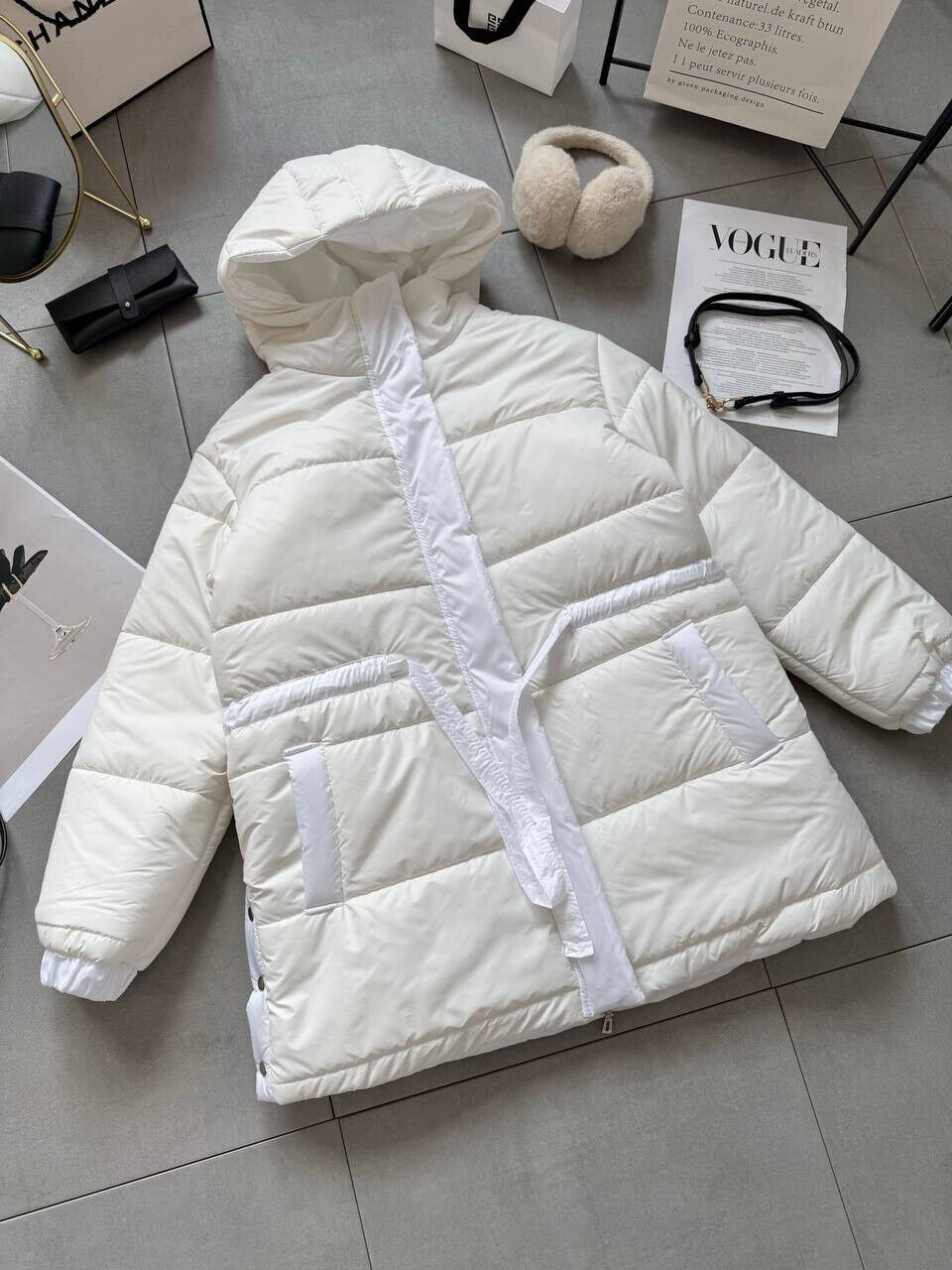 Куртка зимова жіноча подовжена