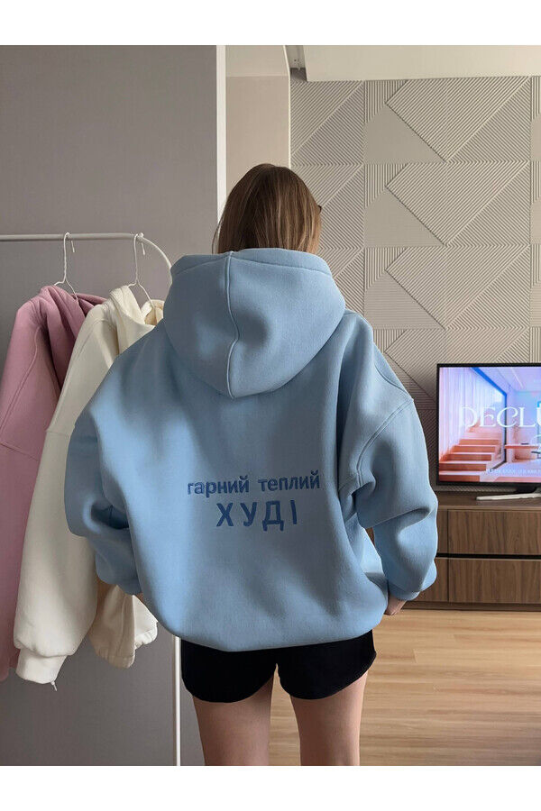 Теплий худи жіночий 