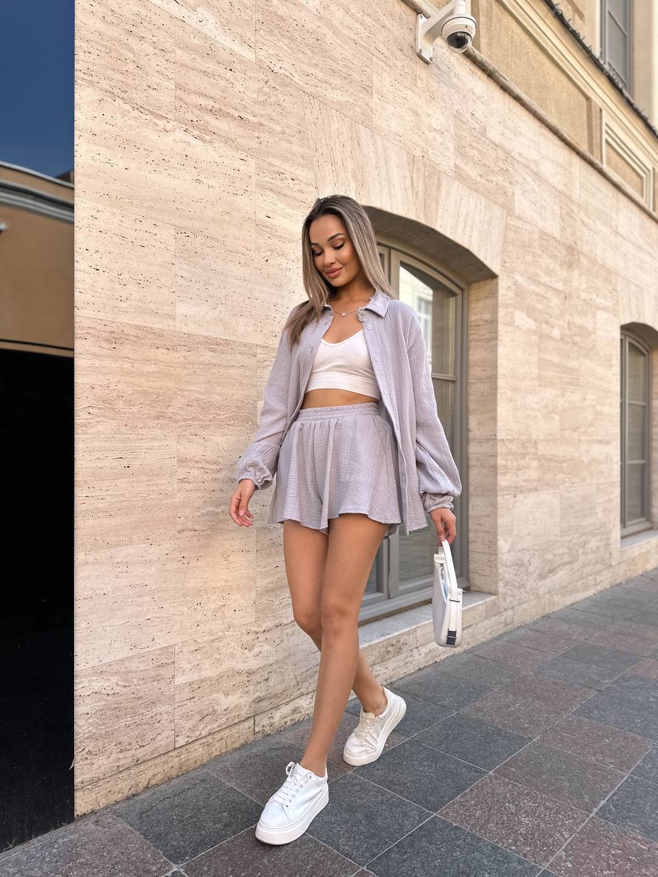 Костюм  двійка - з натуральної тканини фото