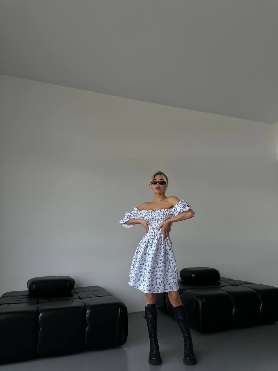 Сарафан літній з натуральної тканини фото