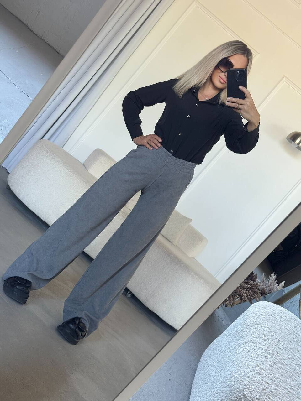 Женские брюки из вельвета