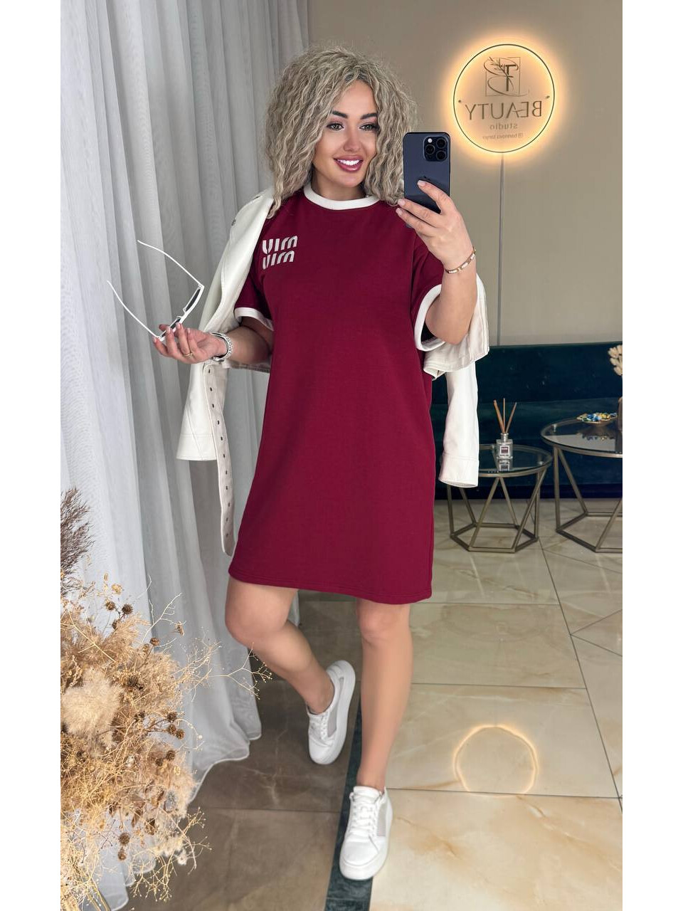 Сукня- футболка вільного крою