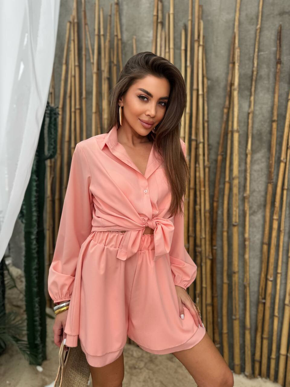 Жіночий літній костюм з невагомої тканини