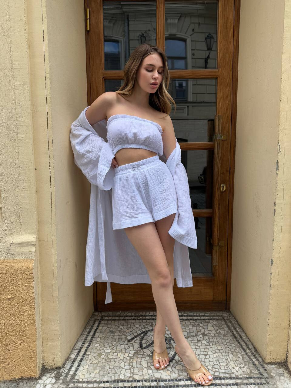 Легкий стильний та комфортний жіночий комплект