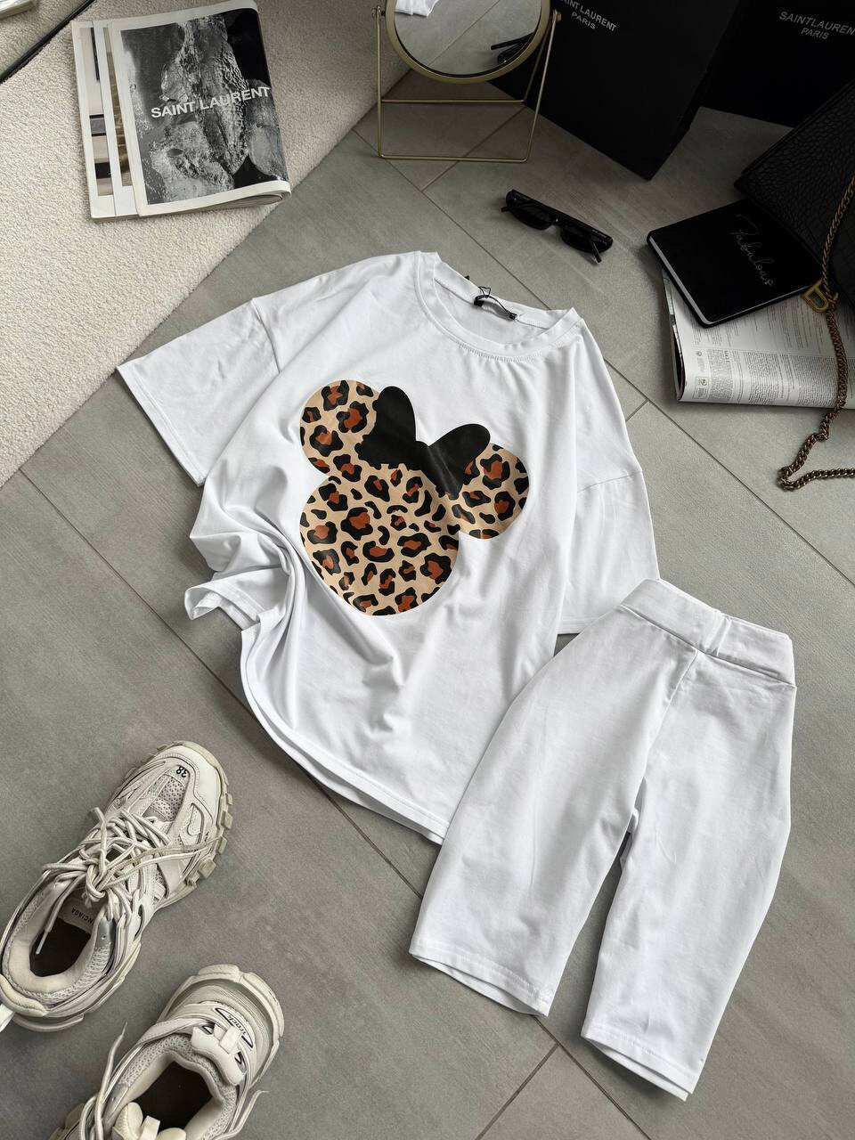 Літній жіночий костюм з велосипедками