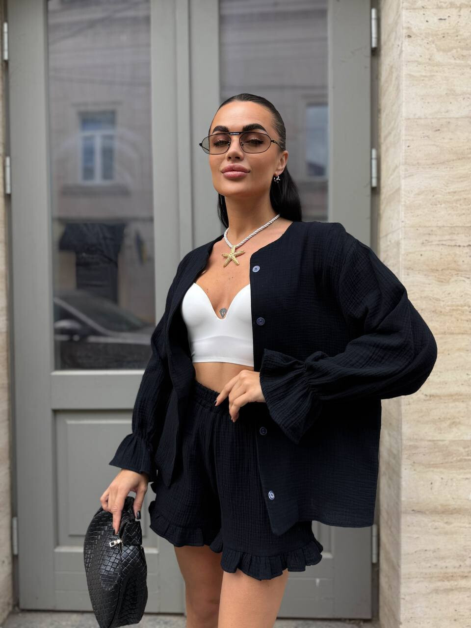 Літній костюм невагомий повітряний та універсальний костюм 