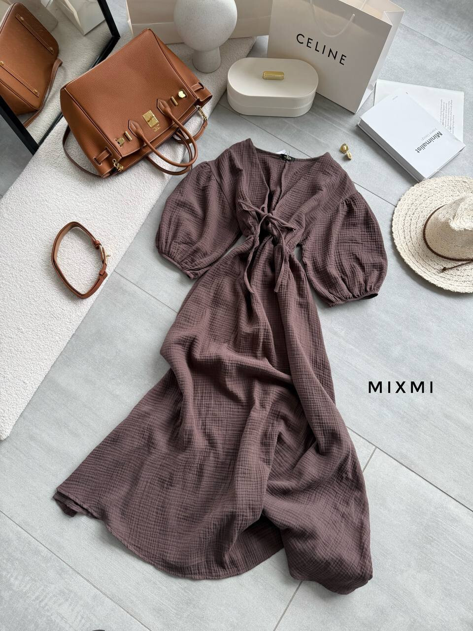 Літній сарафан з мусліну